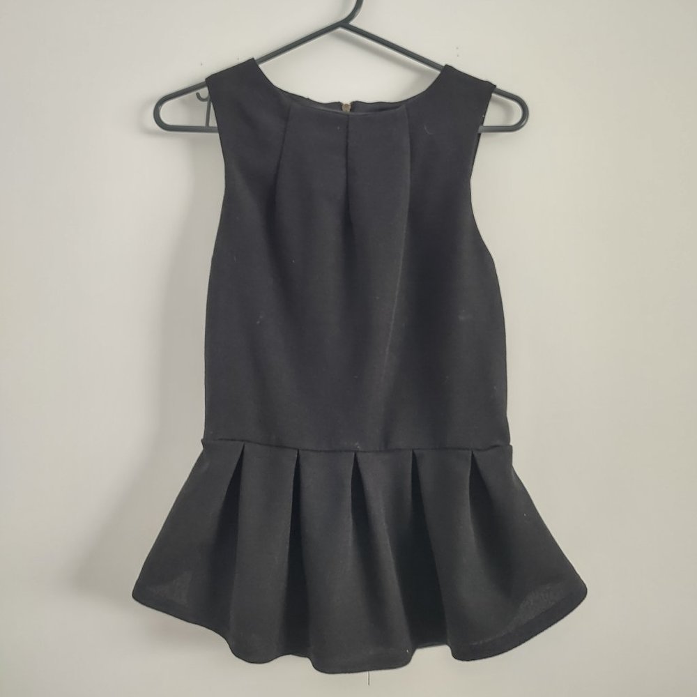 Mossimo XS Black Sleeveless Top